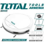 Խելացի ռոբոտ փոշեկուլ ՝ 20 Վտ :
