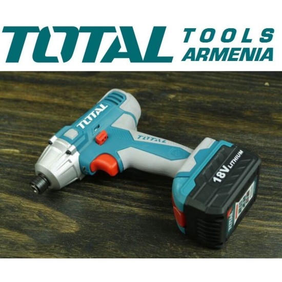 Հարվածային գայկավյորտ մարտկոցով 18 Վ/1,5 Ա/120 Նմ + 1 մարտկոց