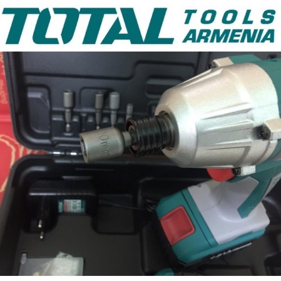 Հարվածային գայկավյորտ մարտկոցով 18 Վ/1,5 Ա/120 Նմ + 1 մարտկոց