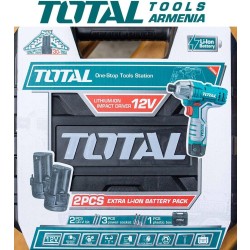 Հարվածային գայկավյորտ - պտուտակահան մարտկոցով 12 Վ/1.5Ա/100 Նմ /+ 1 մարտկոց