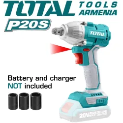 Լիթիում - իոնային Գայկավյորտ 20 Վ / 300 Նմ / 1/2 դյույմ