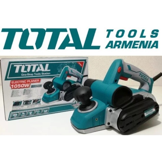Electric planer TOTAL 1050 W  