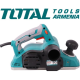 Electric planer TOTAL 1050 W  