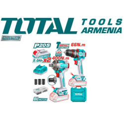 Անլար 2 կտոր կոմբո հավաքածու 20 Վ