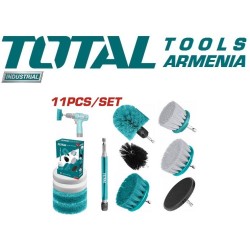 Պտուտակադարձիչ մարտկոցային խոզանակների հավաքածույով