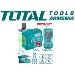 Լազերային մակարդակի և հեռավորության չափման հավաքածու