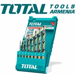 HSS սպիրալաձև գայլիկոնների հավաքածու 8 հատ