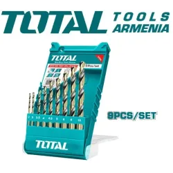 HSS սպիրալաձև գայլիկոնների հավաքածու 9 հատ