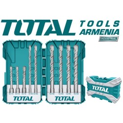 Հարվածային գայլիկոնների հավաքածու SDS plus ՝ 9 հատ 