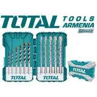 Բետոնի և SDS plus հարվածային գայլիկոնների հավաքածու 11 հատ