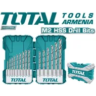 HSS M2 գայլիկոնների հավաքածու 15 հատ
