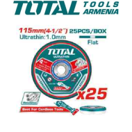 Բարակ մետաղական կտրող դիսկի հավաքածու