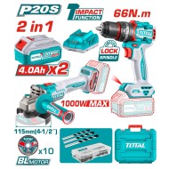 Կոմբո հավաքածու պտուտակադարձիչ և անկյունային կտրող սարք