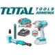 Cordless impact wrench and clamp 20V