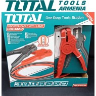 Մեքենայի մարտկոցի լիցքավորման լար 600 Ա 3 Մ LED լամպով