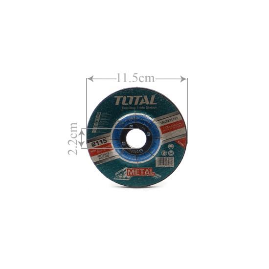 Հղկման (տաշող) դիսկ 115х6х22.2 մմ