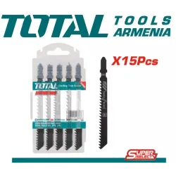 Նրբասղոցի սղոց փայտի համար 15հատ