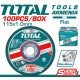 Abrasive cutting disc set 115*1*22.2 mm 100pcs
