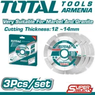 Չոր կտրման ալմաստե սկավառակի հավաքածու 3հատ