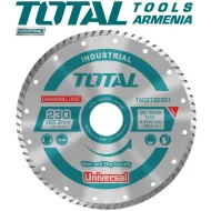 Տուրբո ալմաստե սկավառակ ՝ 230 X 22.2 մմ :