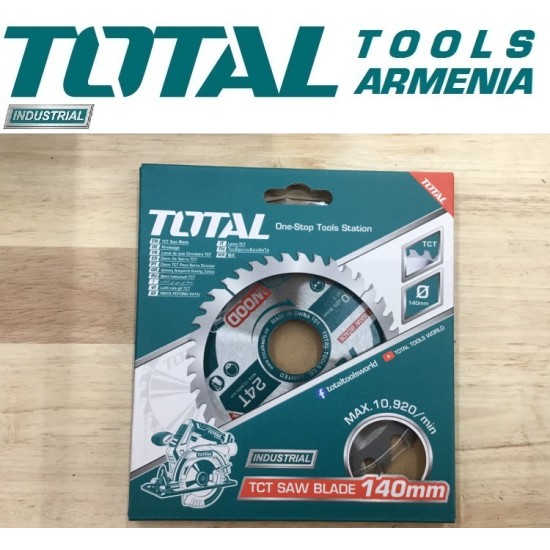 Saw blade for wood 140x25.4mm
