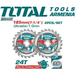 Փայտ կտրող սկավառակ 2 հատ 185մմ