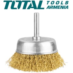 Մետաղական խոզանակ ՝ բաժակով 75 մմ 