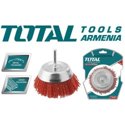 Նեյլոնե խոզանակ ՝ բաժակով 50 մմ :