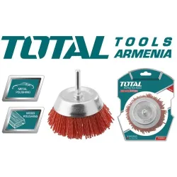 Նեյլոնե խոզանակ ՝ բաժակով 50 մմ :