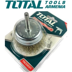 Մետաղական խոզանակ ՝ բաժակով 75 մմ 