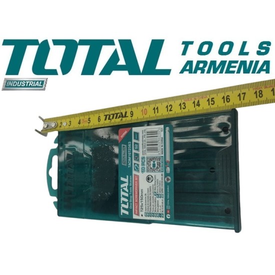 T25 հարվածային պտուտակահան 150մմ բիթերի հավաքածու 10 հատ