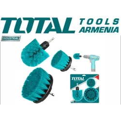 Միջին կոշտության խոզանակ-գլխիկի հավաքածու 3 հատ