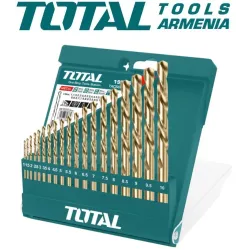 HSS սպիրալաձև գայլիկոնների հավաքածու 19հատ