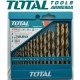 HSS twist drill bit set 19pcs