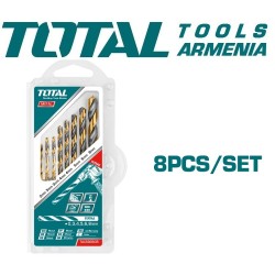 HSS սպիրալաձև գայլիկոնների հավաքածու 8հատ