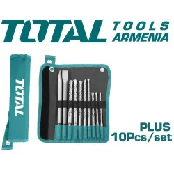 Հարվածային գայլիկոնների և հատիչների հավաքածու  10 հատ