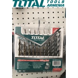  Գայլիկոնների հավաքածու ՝ մետաղի և բետոնի պտուտակահաններով 16 հատ 