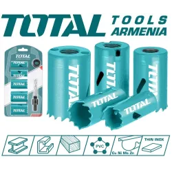 7 - կտոր բիմետալ անցքի սղոցի հավաքածու