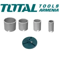 Պատի ծակիչների հավաքածու 6հատ