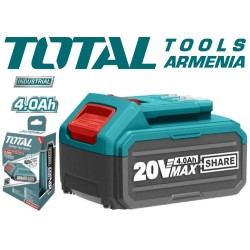 Մարտկոց Լիթիում - իոնի 20 Վ / 4 Ա*ժ