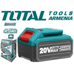 Մարտկոց Լիթիում - իոնի 20 Վ / 4 Ա*ժ