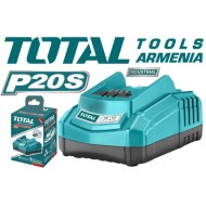 Արագ և խելացի լիթիում - իոնային մարտկոցների լիցքավորիչ 20 Վ / 2 Ա*ժ / TFBLI2001 Մարտկոցի Համար