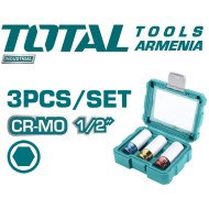 Չխազող գլխիկների հավաքածու , 3 հատ 1/2 դյույմ