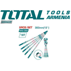 Երկմետաղական սղոցի շեղբերի հավաքածու