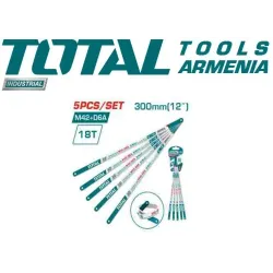 Երկմետաղական սղոցի շեղբերի հավաքածու