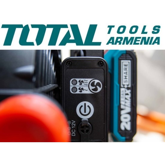 Լիտիում իոնային օդափոխիչ 20V
