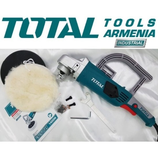 Փայլեցնող մեքենա  / 1400Վատտ / 180մմ / Արագության կարգավորիչով / Արտադրական / INDUSTRIAL