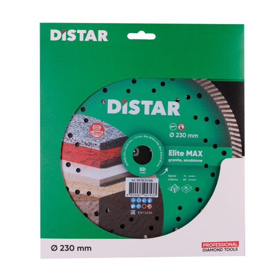 Սկավառակ ալմաստե գրանիտի TURBO 230 մմ Distar 10115127018