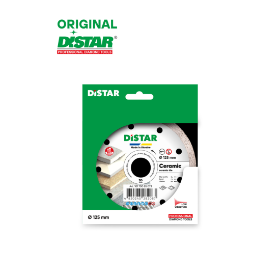 Ալմաստե կտրող սկավառակ Distar 1A1R 125 Ceramic 10170085073