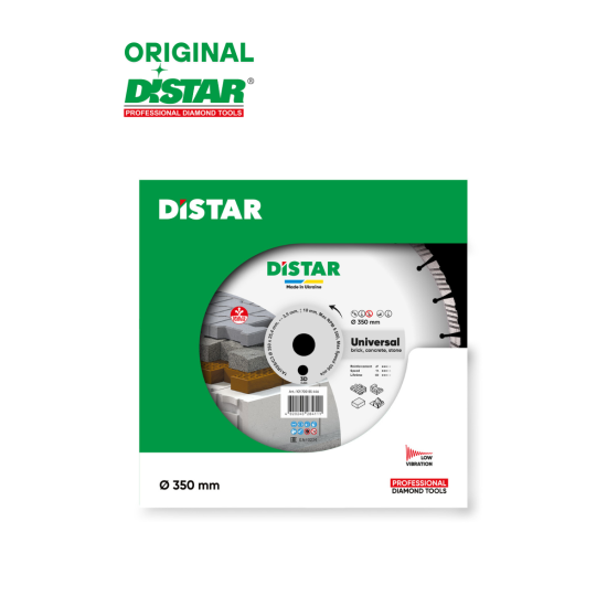 Ալմաստե կտրող սկավառակ ասֆալտի 350 մմ Distar 10170085446 Universal  
